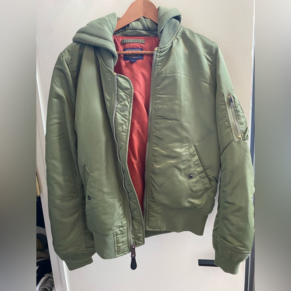 Alpha Industries Hooded Bomber